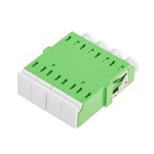 LC Single Mode/Multimode With Or Without Flange Fiber Quad Inner Shutter Adapter