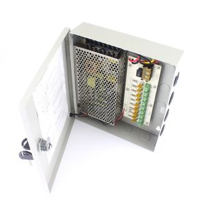 Lighting For Android Tv Box 5V USB 9CH Linear Supply Kc 10A 120W Charger CCTV Camera SMPS 120W Switching Power Supply Box