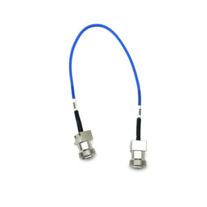 Low Loss MIni DIN 4.3-10 Male Connector for RG402 RG405 Bule Jacket Cable