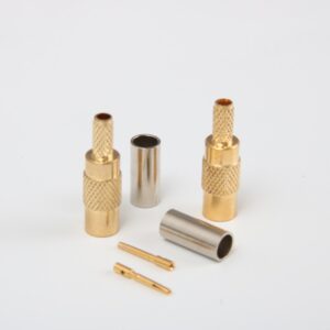 MCX Connector Female Type for RG174 RG316 Gold Plating Electrical Equipment