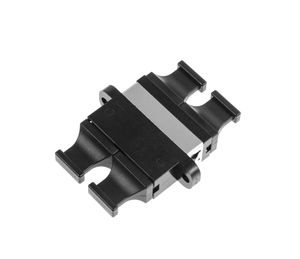 MPO/MTP Duplex Fiber Optic Adapter With Flange For High-Density Panels