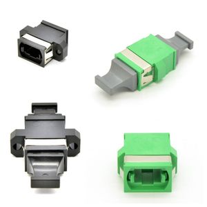 MPO To MPO Fiber Optic Connector Adapter With Flange Or Without Flange