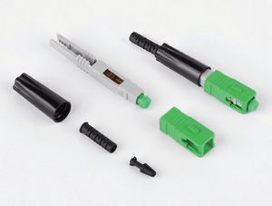 SC APC Fiber Optic Connector