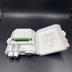 Mini 8 Core Caja Fibre Enclosure Joint Box Termination Box