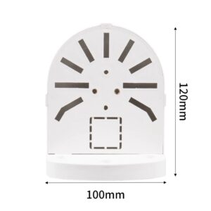 Monitoring Plastic Dome Bracket Hidden Wire Box Mini Home Network Camera Bracket Indoor Wall Is Dustproof and Anti-static