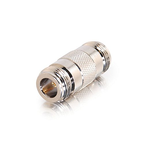 N Female to N Female Jack Bulkhead RF Coaxial Connector Adaptor with 1P Brass Pins