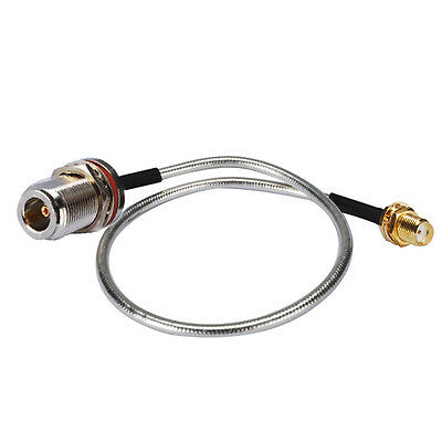 N Jack Female Straight Connector to SMA Connector Rg405 Rg402 Semi-Flexible Cable SMA Pigtails