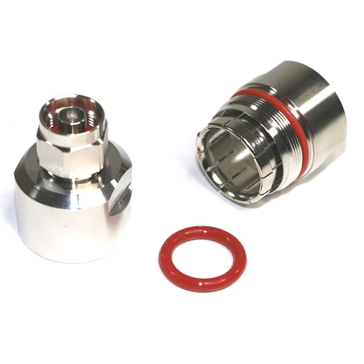 N Male Connector for 7/8'' Flexible Cable N Female Connector with 7/8 Inch Cable