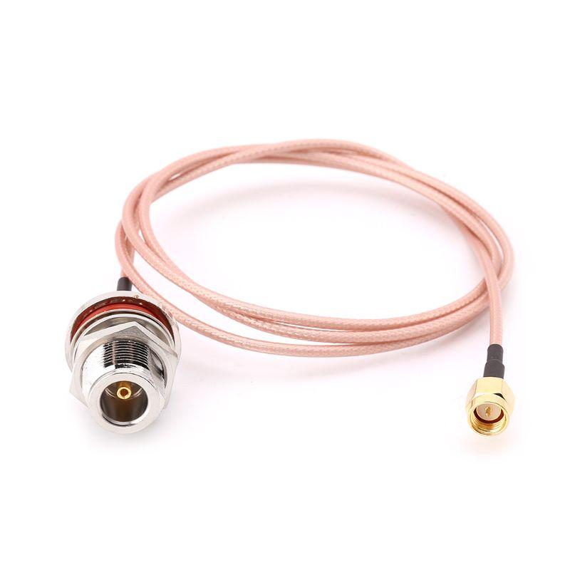 N Type Female Bulkhead Mount Connector to SMA Male Connector RG316 RG174 N Pigtail SMA Pigtail