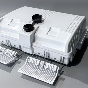 New Design Insert PLC Fiber Optic Distribution Box 12 Core Fiber Termination Box ABS Optic Box