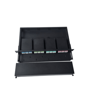 ODF 19' Rack Mount 12 24 48 96 144 288-Core 4 MPO Cassettes OM4 LC MPO/MTP Patch Panel