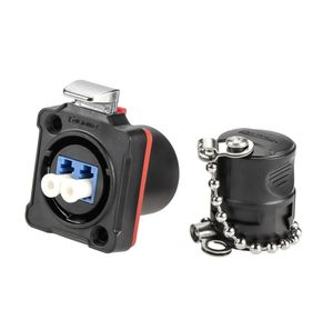 Outdoor & Industrial Grade Waterproof LC Duplex Fiber Optic Adapter
