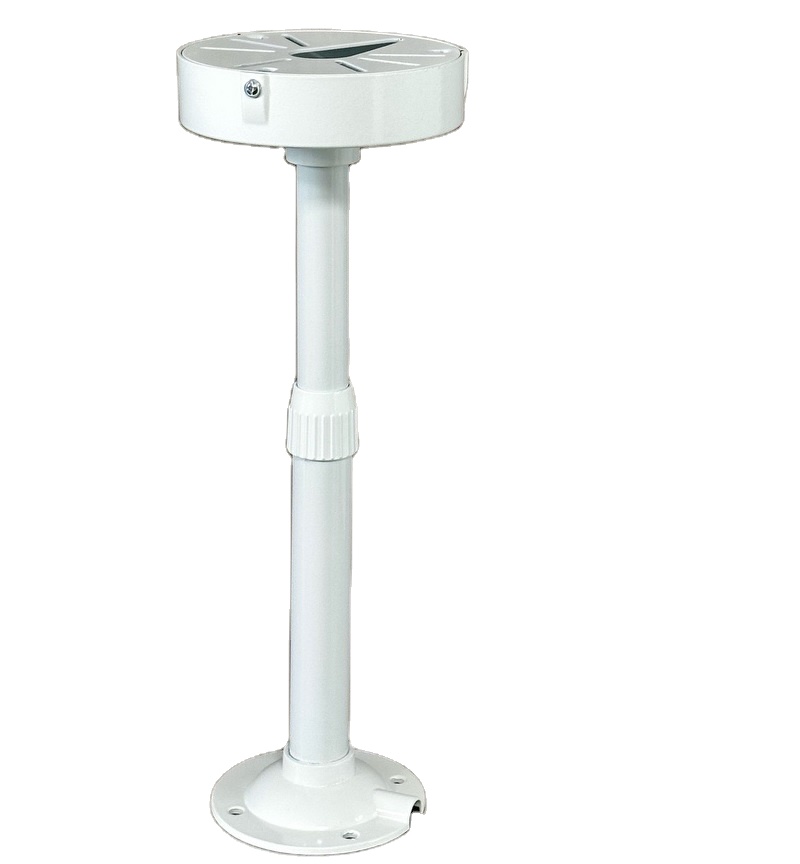 Outdoor Security Aluminum Alloy Junction Box With Bracket and Cctv Camera Ceiling Bracket and Cctv Camera Telescopic Stand