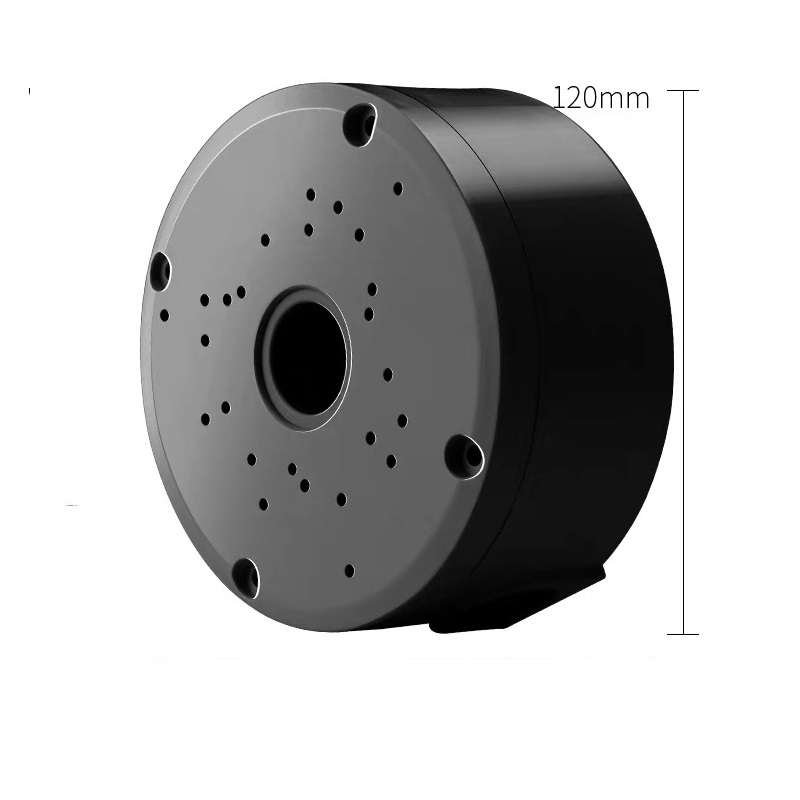 Plastic CCTV Camera Junction Box 120x50mm Universal Mounting Base for Dome Bullet Security Cameras Waterproof ABS Junction Box