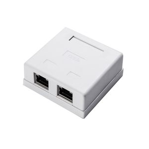 Cat6 FTP 2-Port Keystone Jack Distribution Box