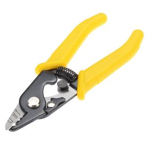 Precision Ergonomic High Carbon Steel Fiber Cable 3 Hole Stripper