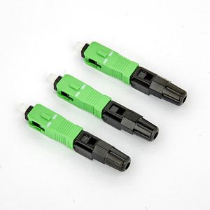 SC APC Fiber Optic Fast Connector