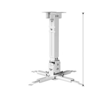 Projector Hanger Projector Telescopic Ceiling Bracket Wall Hanging Ceiling Multi-functional General 43-65 cm Cctv Accessories