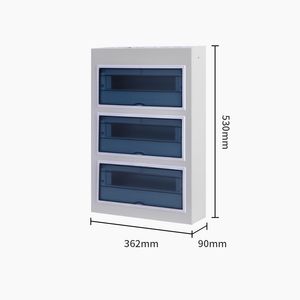 PZ30 Plastic Surface Mounted Db Box 45 Way Household Lighting Distribution Panel