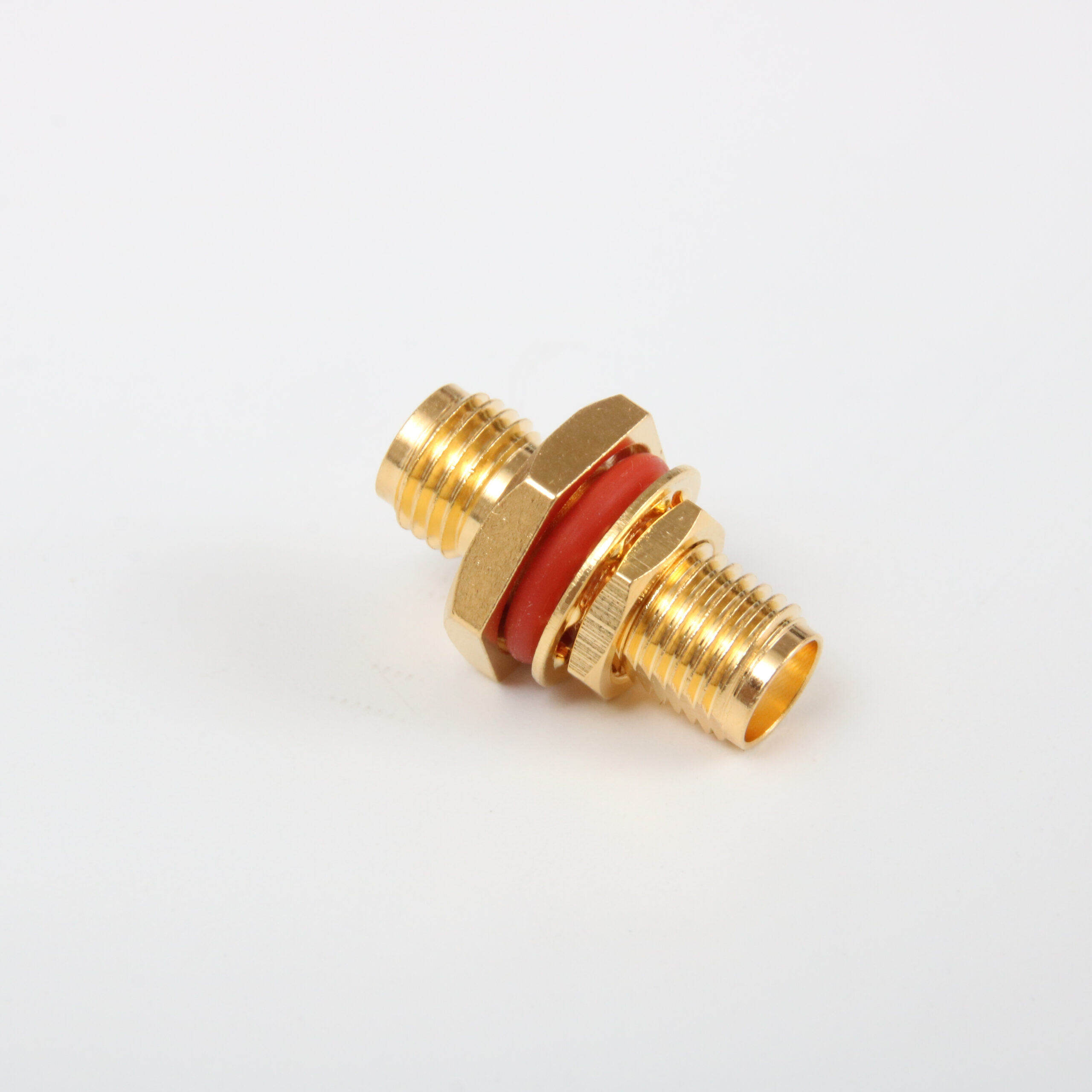 RF Adaptor SMA Female to SMA Female Connector Straight Bulkhead Mount