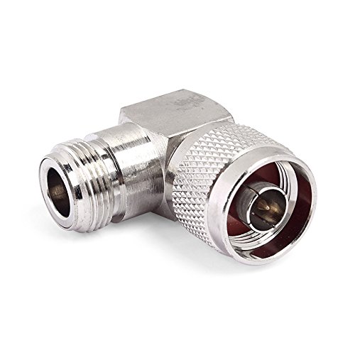 RF Coaxial Connector N Male to N Female Adaptor Right Angle 90 Degree