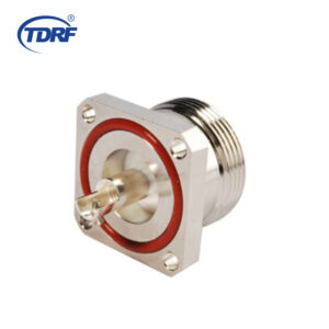 RF Connector 7/16 DIN Female with Long Neck Flange Mount