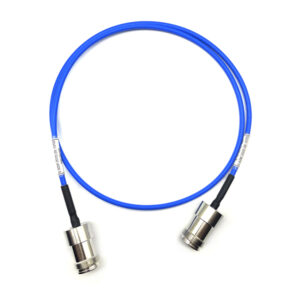 RF Jumper 4.3-10 Female to 4.3-10 Female Connector Solder Type with .141 RG402 SF Cable