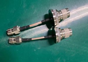 RP-tnc Male Rear Panel Mounting To TNC-socket Connector, RG316 50 Mm Customized Jumper Cables