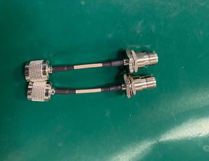 RP-tnc Socket Rear Panel Mounting To TNC-male Connector, RG316 50 Mm Rptnc/tnc-kj