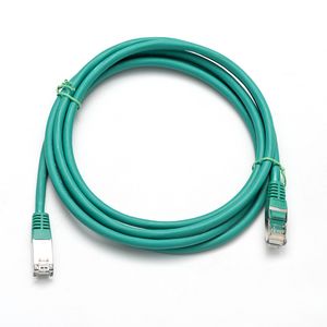 AWG 26 RJ45 Gold Connectors Network Cable with Low Smoke