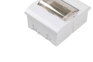 Robust Plastic Electrical Junction Box - Waterproof Design For Power Control And Distribution Applications