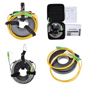 Round OTDR Fiber Launch Cable Box with Black Shell Hto9o07