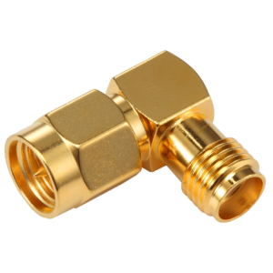 SMA Female to SMA Female Male to Male R/A in Series RF Coaxial Adapter Connector