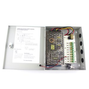 SMPS Customizable Power Supply Box 18 Channels 12V 20A Psu 250W CCTV Power Supply Box Poe AC To DC 240W