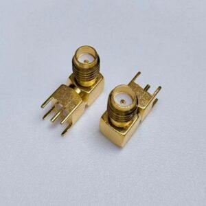 SSMA-KWE SSMA Female Jack Connector Right Angle R/A Type PCB Mount