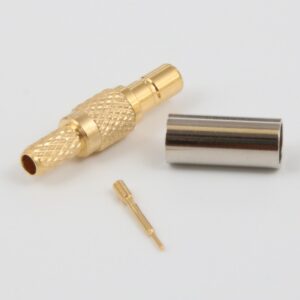 SSMB Male Plug Connector Crimp Type for RG174 RG316 Coaxial Cable