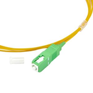 SC/APC Corning Fiber Pigtail, 9/125μm Single Mode Low Loss for FTTX