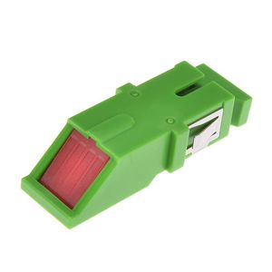 SC APC/UPC Simplex Adapter With Inner Shutter Laser Protection