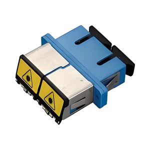SC Duplex Adapter With Metal Auto Shutter Adapter