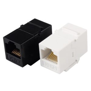 Cat5e RJ45 Female-to-Female Keystone Coupler