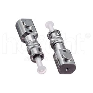 ST Bare Fiber Optic Adapter With Nickel-Plated Brass Housing For Field Testing And Repairs