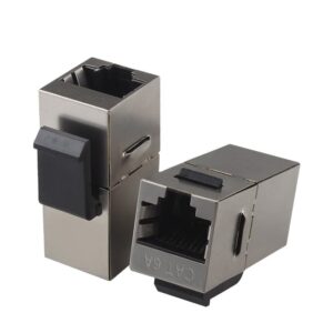 Cat6A Shielded 180 Degree Toolless Keystone Jack