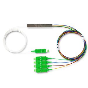 1X4 Fiber Optic PLC Splitter Block Type
