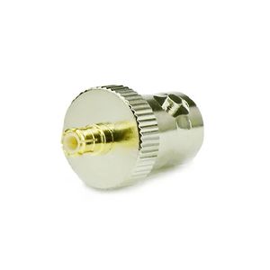 Straight BNC Female To Mcx Male RF Coaxial Cable Connector CCTV Audio Connector