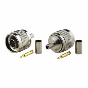 Straight / Right Angle N Male Connector Crimp Type for RG316 RG174