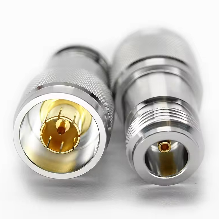 TDRF Push- on N Quick Connector Male to Female Adapter