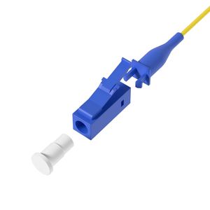 SC APC G657A Single Mode Fiber Optic Pigtail with LSZH Jacket