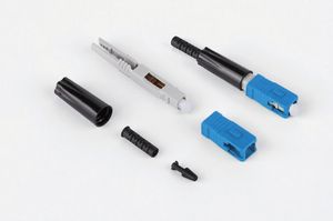 SC UPC 50mm Fiber Optic Fast Connector