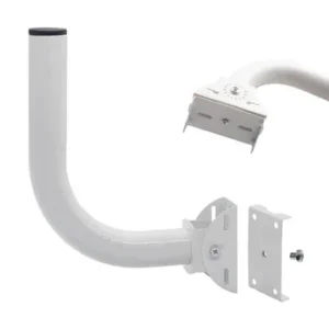 Universal Metal L-shaped CCTV Pole Bracket Wall Mount Bridge CCTV Bracket Holder Surveillance CCTV Camera Bracket