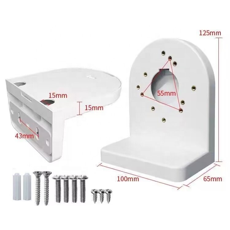 Universal Plastic Cctv Bracket and Cctv Hemisphere Bracket and Wall Mount Bracket for CCTV Dome Camera